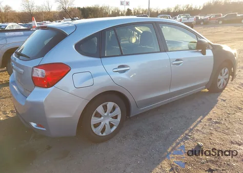 2013 Subaru Impreza 2.0I from USA, damaged, VIN JF1GPAA66DH838193